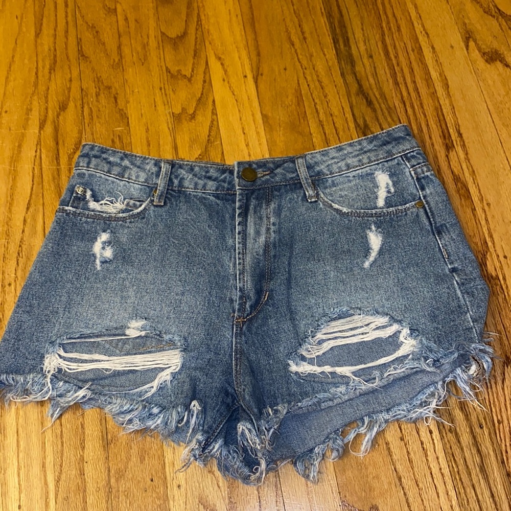 jean shorts